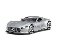 BXJUCBHDO Modèles à l'échelle 1:32 for Benz AMG Vision GT Alliage Moulé sous Pression Supercar Modèle Voiture Collection Hobby Boutique Ornement Décoratif Véhicules à Moteur(Silver-Boxed)