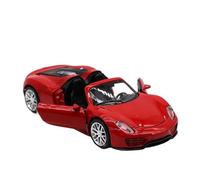 BXJUCBHDO Modèles à l'échelle 1:32 for Porsche 918 Voiture De Sport Classique en Alliage Moulé sous Pression Cabriolet Modèle Sport Collection Décoration Véhicules à Moteur(Red)