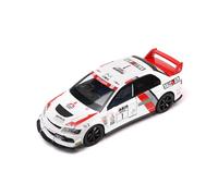 BXJUCBHDO Modèles à l'échelle 1:32 Rally Race 9e Génération Evo Zhongyuanxing Alliage Moulé sous Pression Modèle Voiture Ornement À La Mode Collection Véhicules à Moteur(White)