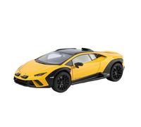 BXJUCBHDO Modèles à l'échelle for Lamborghini Huracan Sterrato Supercar Miniature Alliage Moulé sous Pression À L'échelle 1:18 Objet Collection Décoratif Véhicules à Moteur(Yellow)
