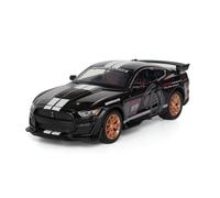 BXJUCBHDO Modèles à l'échelle Sapin 1:32 for Ford Mustang Viper GT500 Modèle Supercar en Alliage Moulé sous Pression Ornements Décoratifs Tendance Véhicules à Moteur(Black Box)