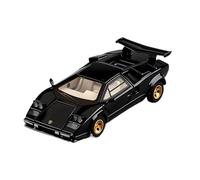 BXJUCBHDO Modèles à l'échelle Sapin 1:32 for Lamborghini Countach LP500S Alliage Métallique Moulé Modèle Voiture Simulation Échelle Ornement Collectionner Véhicules à Moteur(Black)