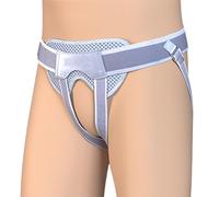 BXKF Ceinture Hernie Inguinale Réglable pour Hommes et Femmes, Ceinture de Soutien Herniaire pour Hommes Inguinales avec 4 Coussinets de Compression pour Inguinales Simples/Doubles