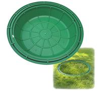 BXKF Couvercle Fosse Septique Encastré, Couvercle de Regard en Résine Thermodurcissable, Invisibles pour Plantations sur Pelouse/Jardin, Charge Admissible 600 Kg(40 * 40 * 12cm/16 * 16 * 5in)