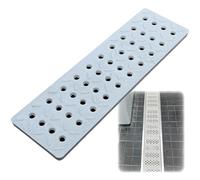 BXKF Grille de Drainage en Résine, Caniveau Exterieur Grille, Couvercle de Regard Antidérapant et Anti-Obstruction pour Cuisine, Cour, Trottoir, Allée, Charge de 3000 Kg(50 * 40 * 3cm/20 * 16 * 1in)