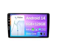 BXLIYER - 6G+128G,8 Core - Android 14 IPS Autoradio pour Fiat Ducato/Citroen Jumper/Peugeot Boxer - sans Fil Carplay + Android Auto - Caméra + MIC - 2 Din 9 Pouce - Dab Volant 360-Camera Fast-Boot