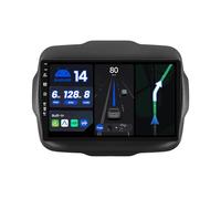 BXLIYER - [6G+128G] - Android 14 Autoradio pour Jeep Renegade (2015-2018) - INTEGRE DSP/Carplay/Android Auto - Caméra + MIC - 2 Din 9 Pouce - Dab Volant Daul-Band WLAN 4G Bluetooth 360-CAM Fast-Boot