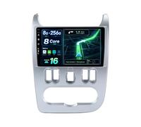 BXLIYER [8G+256G, Octa-Core] Autoradio Android 16 pour Renault Logan 1 Sandero/Largus Dacia Duster 2009-2017 - CarPlay/Android Auto sans Fil - Caméra LED & MIC - 9 Pouces - Commande au Volant 360-CAM