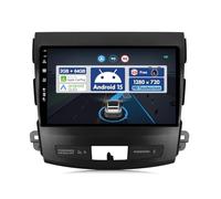 BXLIYER 9 Pouce Autoradio pour Mitsubishi Outlander (2008-2015) GPS Radio - sans Fil Carplay Android Auto - Android 15 - Caméra arrière - 2 Din - Dab Volant WLAN Bluetooth DSP 4G
