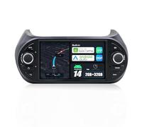 BXLIYER Android 13 IPS Autoradio Pour Fiat Fiorino/Qubo/Citroën Nemo/Peugeot Bipper - 2G+32G - Sans fil Carplay + Android Auto - Caméra arrière - 2 Din 7 Pouce - Dab Volant WLAN Fast-boot Split-Screen