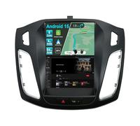 BXLIYER Android 14 Autoradio pour Ford Focus (2012-2017) Navigation GPS Radio - DSP/Carplay/Android Auto - 4G+64G - Caméra + MIC - 2 Din IPS 9.7 Pouce - Dab 360-CAM Fast-Boot Volant Bluetooth WLAN 4G