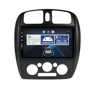 BXLIYER Android 14 Autoradio pour Mazda 323 2000-2003/Haima Family 2006-2010/Happin 2004-2012 - 2G+32G - sans Fil Carplay + Android Auto - Caméra arrière GRATUITES - 2 Din 9 Pouce Dab Volant WLAN 4G