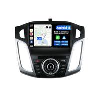 BXLIYER Android 14 IPS Autoradio pour Ford Focus (2012-2017) - 4G+64G - Senza fili Carplay Android Auto - LED Caméra + MIC - 2 Din 9 Pouce - DSP Dab Volant Dual-Bnad WLAN 360-CAM Fast-Boot Bluetooth