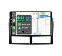 BXLIYER Android 14 IPS Autoradio Pour Grand Cherokee WJ (1998-2004) - 2G+32G - Sans fil Carplay + Android Auto - Caméra arrière GRATUITES - 2 Din 9 Pouce - Dab Volant BT WLAN 4G Fast-boot Split-Screen
