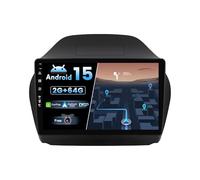 BXLIYER Android 14 IPS Autoradio pour Hyundai IX35 (2010-2017) - 2G+32G - sans Fil Carplay + Android Auto - Caméra GRATUITES - 2 Din 10.1 Pouce - Dab Volant WLAN DSP Fast-Boot Split-Screen Bluetooth