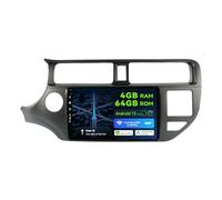 BXLIYER Android 15 - INTEGRE Dab+ / DSP - Autoradio pour Kia K3 Rio (2011-2015) - sans Fil Carplay + Android Auto - 4G+64G - LED Caméra + MIC - 2 Din IPS 9 Pouce - Volant 360-CAM WiFi Fast-Boot AHD