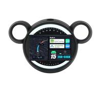BXLIYER Android 15 IPS Autoradio pour BMW Mini Cooper R56 R60 (2007-2014) - 2G+64G - sans Fil Carplay + Android Auto - Caméra arrière GRATUITES - 2 Din 9 Pouce Dab Volant WLAN Fast-Boot Split-Screen
