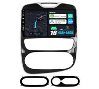 BXLIYER Android 16 IPS Autoradio pour Renault Clio 4 (2016-2019) - [4G+64G] - sans Fil Carplay + Android Auto - Caméra GRATUITES - 2 Din 10.1 Pouce - Dab Volant BT WLAN 4G Fast-Boot Split-Screen EQ