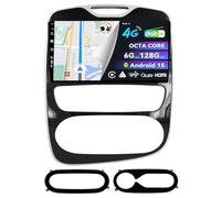 BXLIYER | Autoradio Android 15 intégré 4G LTE pour Renault Clio 4 (2016-2019) Radio GPS | CarPlay Android Auto | 6G+128G Octa-Core | Commande au Volant WiFi DSP Bluetooth | QLED 10.1 Pouces 2 DIN