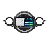 BXLIYER Dab intégré - Autoradio Android 15 IPS pour BMW Mini Cooper R55 R56 (2007-2013) - Carplay sans Fil Android Auto - 4G + 64G - Caméra + MIC - 9" Commande au Volant Dual Band WiFi 360-CAM DSP