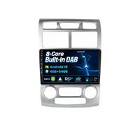 BXLIYER Dab intégré - Autoradio Android 16 IPS pour Kia Sportage 2005-2010 - Carplay sans Fil Android Auto - 4G + 64G - Caméra + MIC - 9" - Commande au Volant Dual Band WiFi 360-CAM DSP Bluetooth