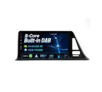 BXLIYER Dab intégré - Autoradio Android 16 IPS pour Toyota C-HR CHR 2016-2020 - Carplay sans Fil Android Auto - 4G + 64G - Caméra + MIC - 9" - Commande au Volant Dual Band WiFi 360-CAM Bluetooth