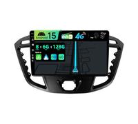 BXLIYER [INTEGRE 4G DAB] 6G+128G - Android 15 Autoradio Pour Ford Tourneo Transit Custom (2013-2021) - Sans fil Carplay + Android Auto - Caméra + MIC - 2 Din IPS 9 Pouce - Volant 360-CAM Fast-boot DSP