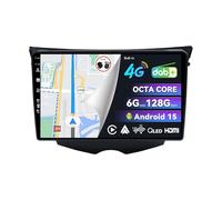 BXLIYER | INTEGRE 4G / DAB| 6G+128G - Android 15 Autoradio Pour Hyundai Veloster FS (2011-2017) - Carplay + Android Auto - Caméra + MIC - 2 Din QLED 9 Pouce - Volant Dual Band WIFI 360-CAM - Octa-Core