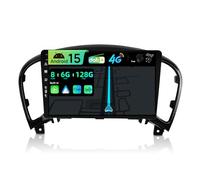 BXLIYER [INTEGRE 4G Dab] 6G+128G - Android 15 Autoradio pour Nissan Juke J15 / YF15 Infiniti ESQ (2010-2019) - sans Fil Carplay + Android Auto - Caméra + MIC - 2 Din IPS 9 Pouce -Volant Fast-Boot DSP