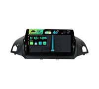 BXLIYER | INTEGRE 4G LTE & DAB| 6G+128G - Android 15 Autoradio Pour Ford Kuga Escape C-max 2013-2017- Carplay + Android Auto - Caméra + MIC - GPS 2 Din QLED 9 Pouce - Volant 360-CAM Fast-boot WIFI DSP