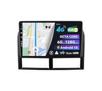 BXLIYER | INTEGRE 4G LTE & Dab| 6G+128G - Android 15 Autoradio pour Jeep Grand Cherokee WJ (1998-2004) - Carplay + Android Auto - Caméra + MIC - 2 Din QLED 9 Pouce - Volant 360-CAM DSP Dual Band WiFi