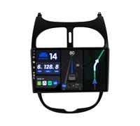 BXLIYER -[Octa-Core, 6G+128G]- Android 14 Autoradio pour Peugeot 206 (2002-2010) - sans Fil Carplay + Android Auto - Caméra + MIC - 2 Din IPS 9 Pouce - DSP Dab Volant Dual Band WLAN 360-Cam Fast-Boot