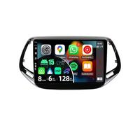 BXLIYER - [Octa-Core, 6G+128G] - Android 15 Autoradio pour Jeep Compass (2017-2021) - sans Fil Carplay + Android Auto - Caméra + MIC - 2 Din IPS 10.1 Pouce - DSP Dab Volant Dual Band WLAN Bluetooth