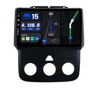 BXLIYER - [Octa-Core, 6G+128G] - Android 15 Autoradio pour RAM1500 2500 (2012-2017) - sans Fil Carplay + Android Auto - LED Caméra + MIC - 2 Din IPS 9 Pouce - DSP Dab Volant Dual Band WLAN Bluetooth