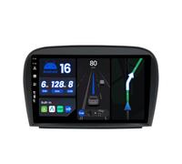 BXLIYER - [Octa-Core, 6G+128G] - Android 16 Autoradio pour Mercedes SL R230 (2005-2012) - sans Fil Carplay + Android Auto - Caméra + MIC - 2 Din IPS 9 Pouce - DSP Dab Volant Dual Band WLAN Bluetooth