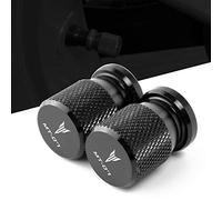 BXMoto Capuchon Bouchon de Valve d'air Cache-poussière Aluminium Motos Soupape de Roue Couvercles pour Yamaha MT07