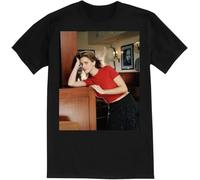 BXNHYESWS Amanda PEET - Premium Men's Crewneck T-Shirt Manches Courtes(3X-Large)