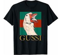 BXNHYESWS Anquan Limited Gussi Geese Russia Funny Humorous T-Shirt Manches Courtes(Small)