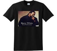 BXNHYESWS Barry White Mens T Shirt Soul Seduction Manches Courtes(Medium)