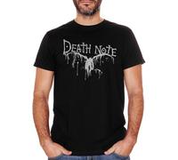 BXNHYESWS Cuc T Shirt Man Death Note Cartoon Animated Series Manga Takeshi Yagami Anime Manches Courtes(Large)