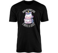BXNHYESWS Does it Look Like I Give a Sht T-Shirt Top Novelty Cute Sweet Rude Crude Swear Glitter Sparkles Rainbow Fun Cartoon Unicorn Animation Gift Present Idea Manches Courtes(3X-Large)