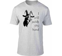 BXNHYESWS Guide Thy Hand Men's T-Shirt - The Witch Film Movie Devil Occult Horror Satan Grey Hemden(3X-Large)