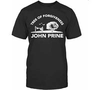 BXNHYESWS HUGU Tree of Forgiveness John Prine Tshirt Hemden(Large)