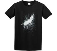 BXNHYESWS Men's Dark Knight Rises Teaser Poster Print T Shirt Hemden(Small)