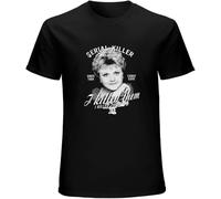 BXNHYESWS Mens T-Shirt Jessica Fletcher She Wrote Murder, She Wrote Tshirt Black Manches Courtes(Large)