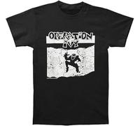BXNHYESWS mixia Operation Ivy Men's Energy T-Shirt Black Manches Courtes(Small)