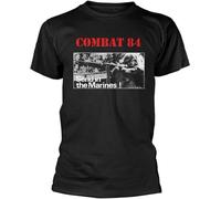 BXNHYESWS Passive Send in The Marines ! by Combat 84 T-Shirt Manches Courtes(Large)