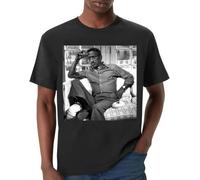 BXNHYESWS Sammy Davis Jr - Premium Men's Crewneck T-Shirt Manches Courtes(3X-Large)