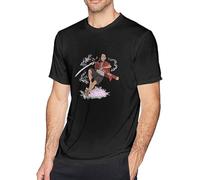 BXNHYESWS Samurai Champloo T-Shirt Unisex Comfortable Short Sleeve T-Shirt 100% Cotton Hemden(X-Large)