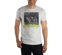 BXNHYESWS Slappy The Dummy Goosebumps T Shirt Mens Slappy The Dummy Shirt Hemden(Large)